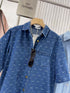 Oversize Denim Shirt Dress